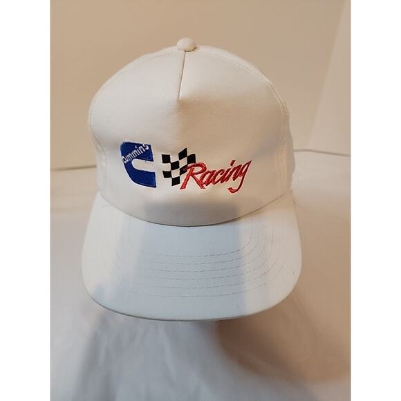 Vintage Cummins Racing Snapback Trucker Hat Cap One Size Fits All - Picture 10 of 14